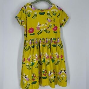 Mini Boden Pattern: Sweetcorn Yellow Fairies 9-10